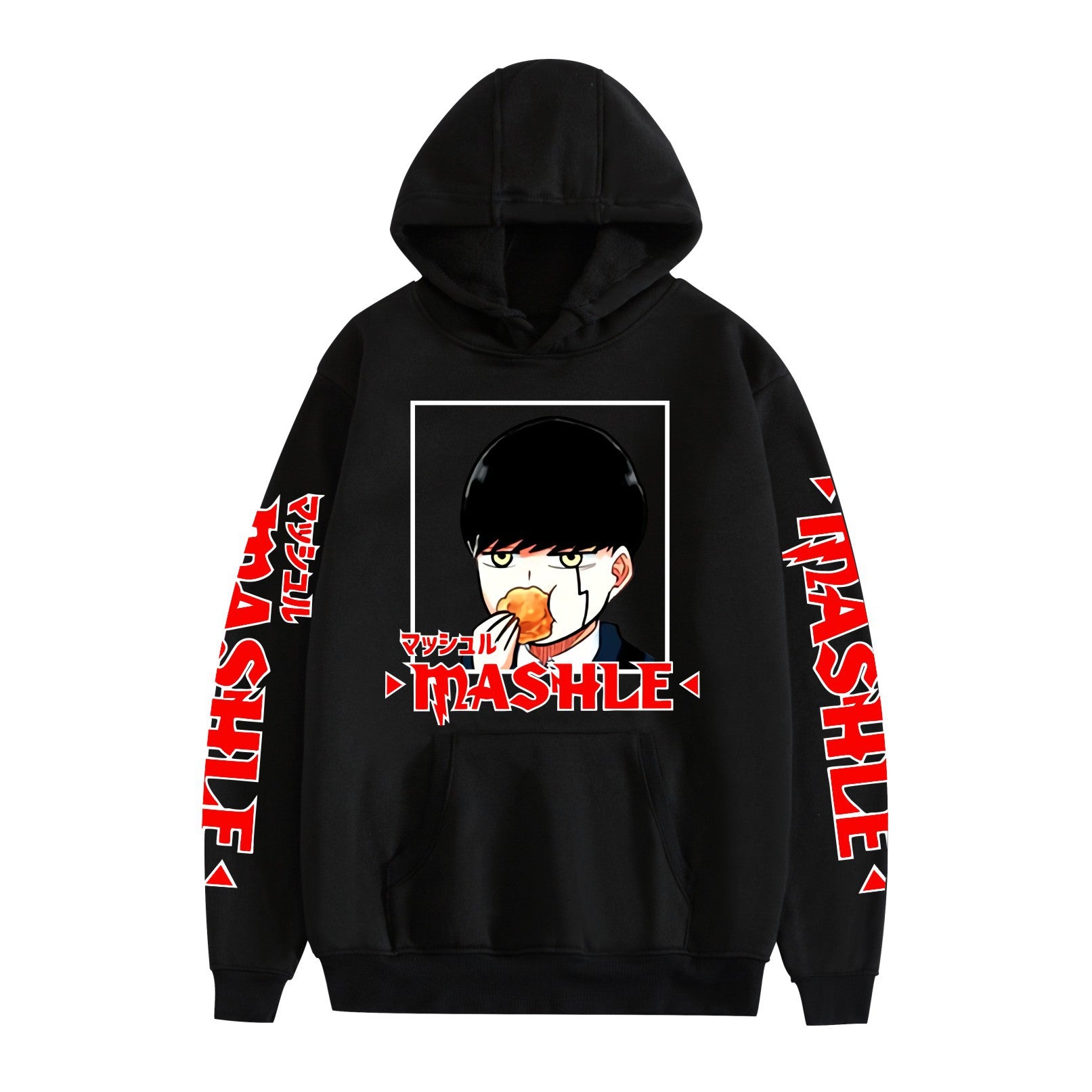 Cartoon-Print Fashion-Kapuzenpullover in lockerer Passform für Herren