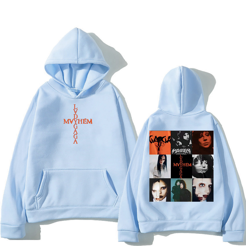 Lady Gaga Mayhem Nouvel Album Sweat-shirts à capuche Mode Hommes/Femmes