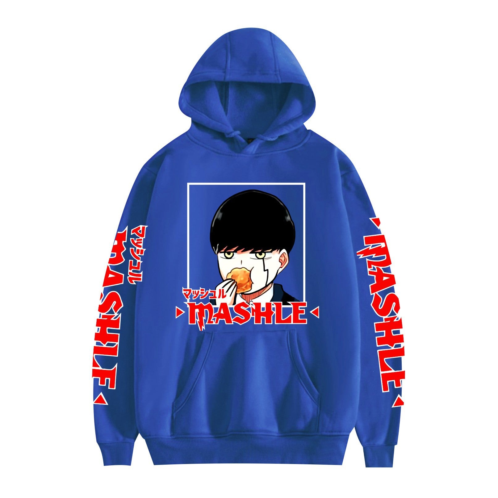 Cartoon-Print Fashion-Kapuzenpullover in lockerer Passform für Herren