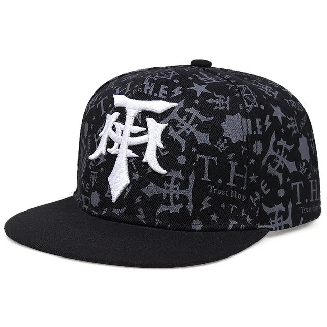 Fashion Hip Hop Snapback Cap Herren Baumwolle Verstellbare Baseballkappen in passender Farbe für Herren Outdoor Casual Sports Golf Trucker Hat