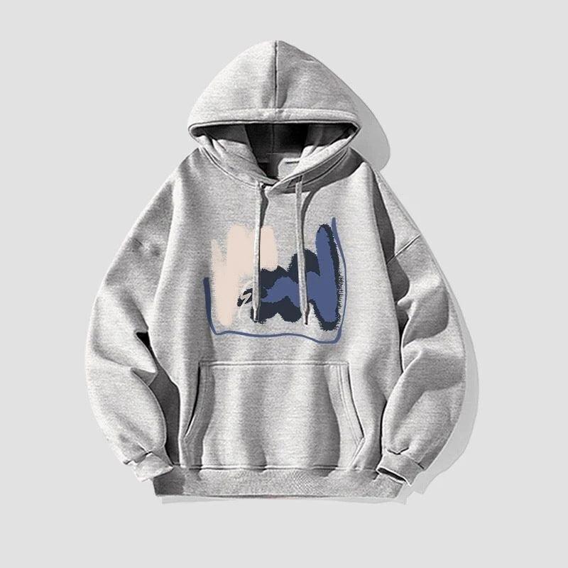 Neue Männer- und Frauenmode für den Frühling und Herbst, lässiger Kapuzenpullover.