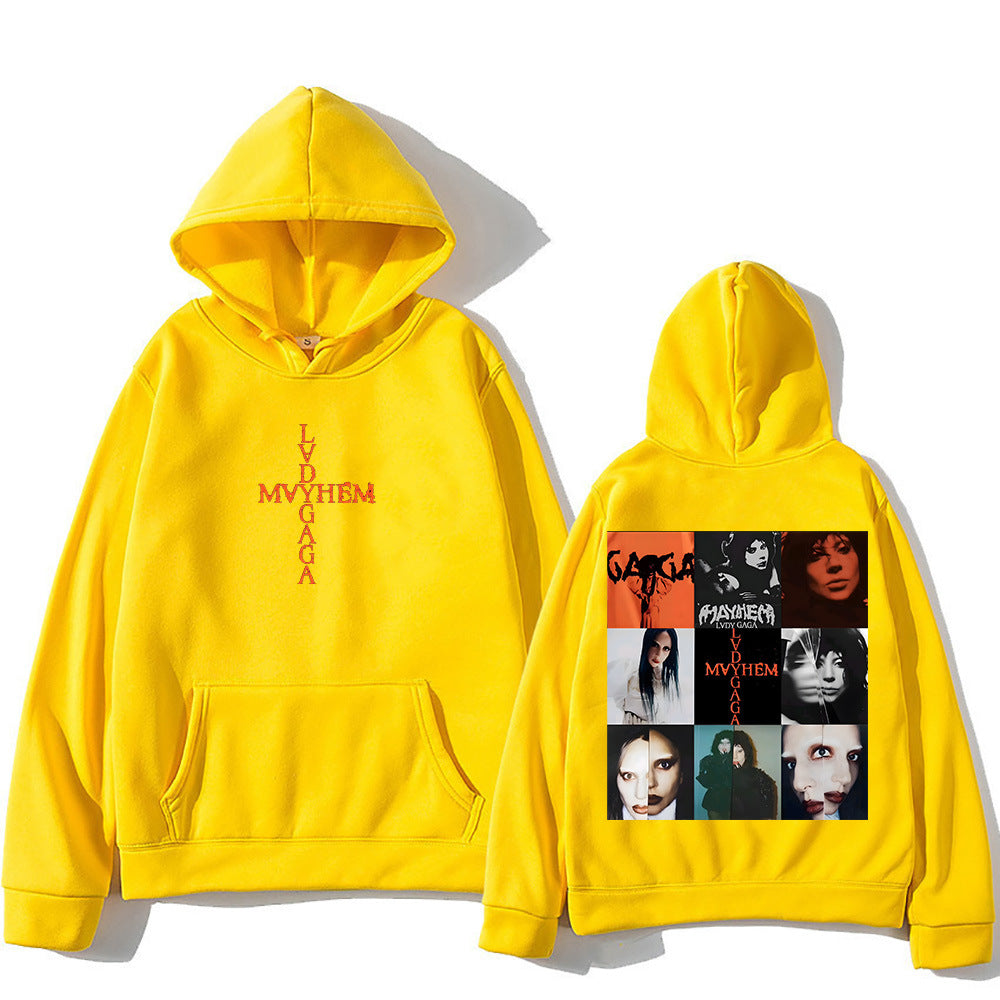 Lady Gaga Mayhem Neues Album Hoodies Mode Herren/Damen Ka