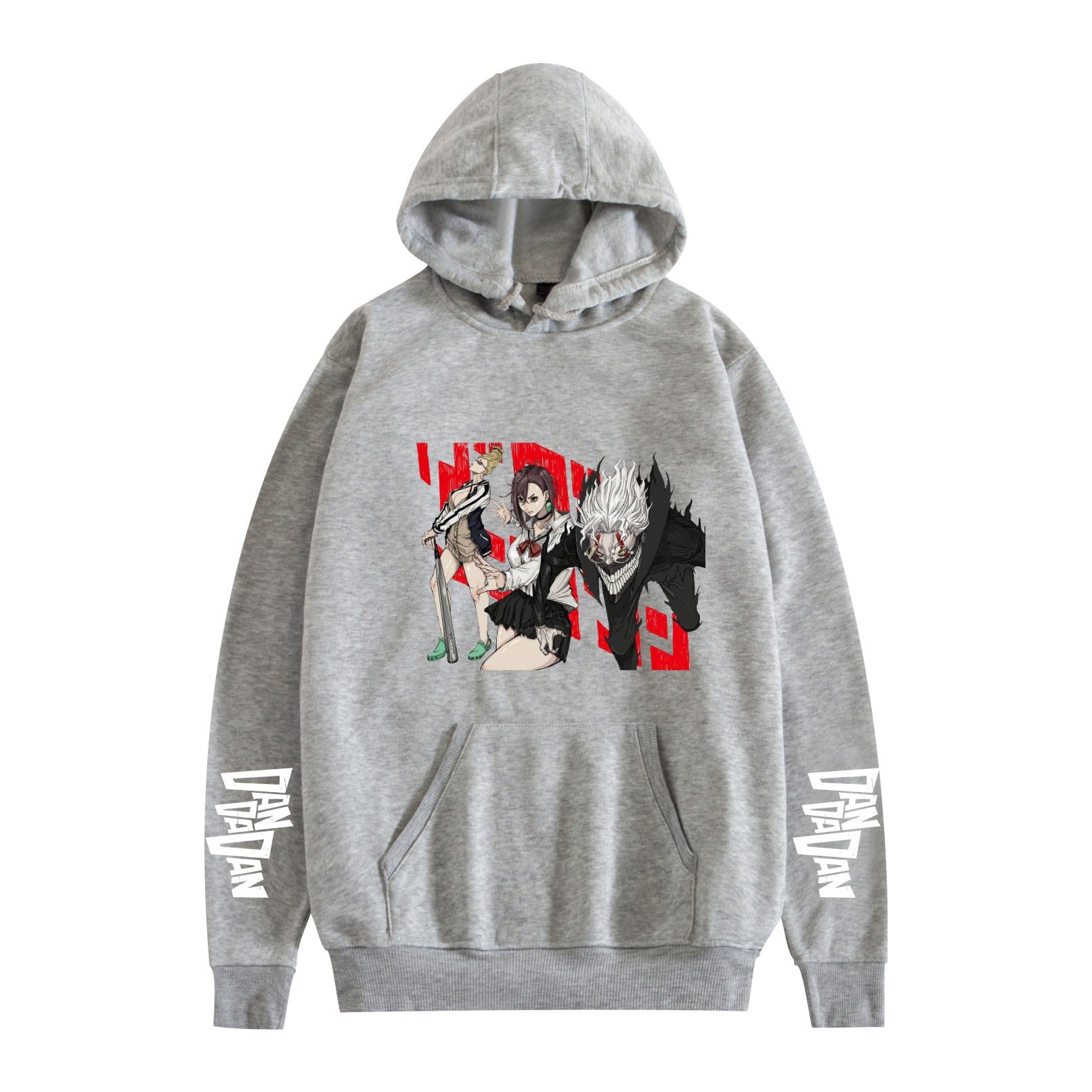 Cartoon-Print Locker Kapuzenpullover für Herren