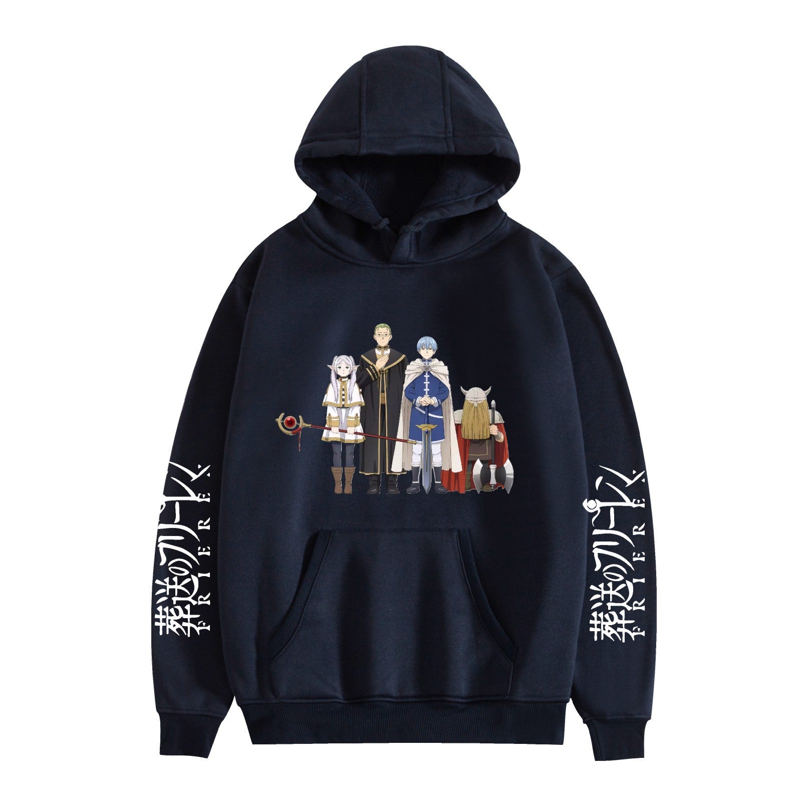 Fulie Cartoon-Print Fashion Lockeres Sweatshirt Herren