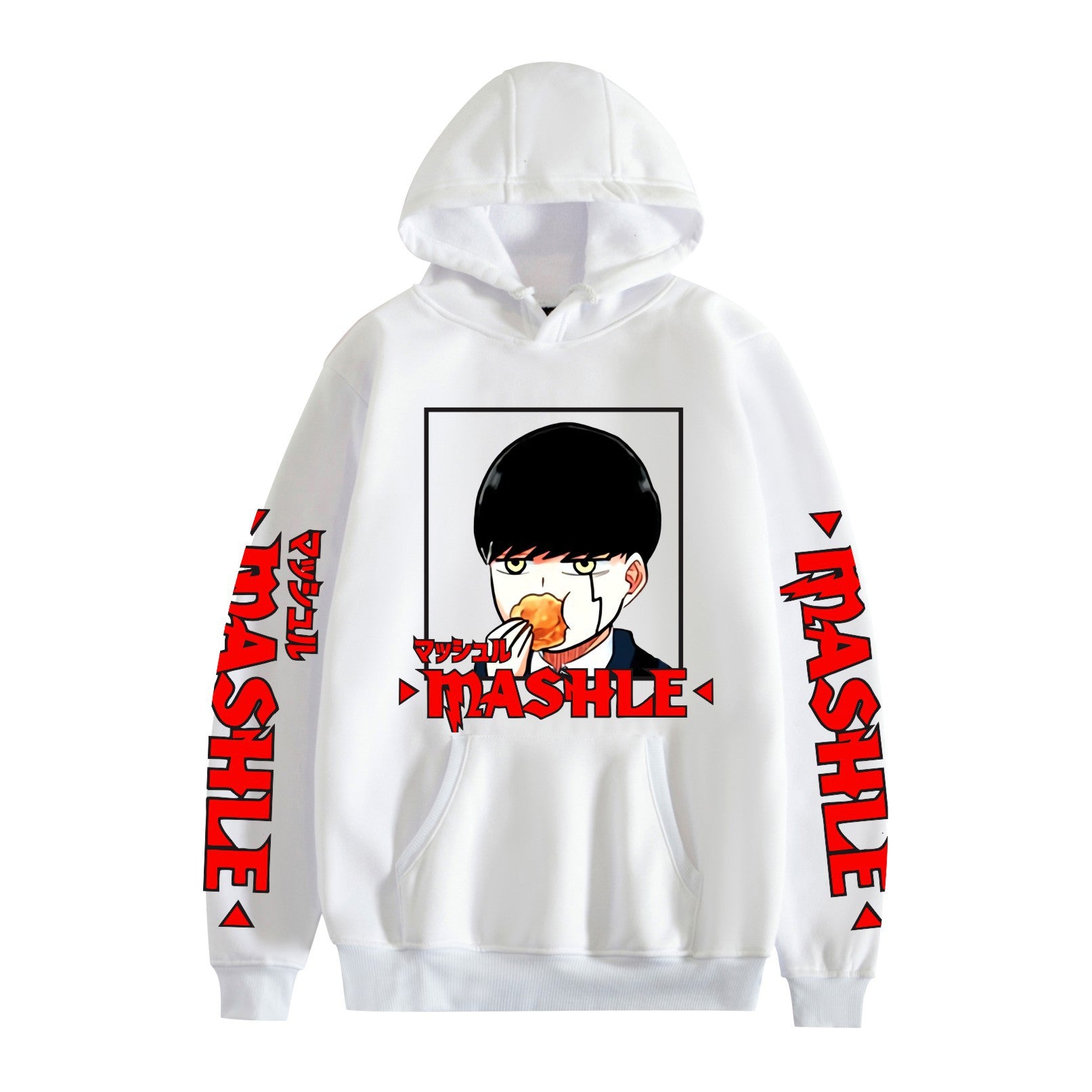 Cartoon-Print Fashion-Kapuzenpullover in lockerer Passform für Herren