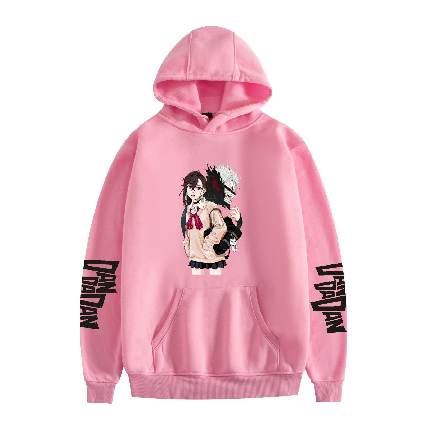 Cartoon-Print Locker Kapuzenpullover für Herren