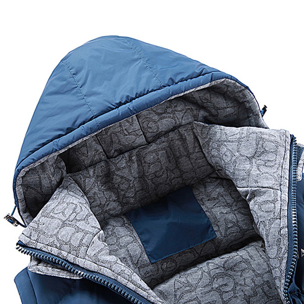 Fashion ärmellose Jacke 2019 Herren Verdickung 100% Baumwolle Weste Hut Kapuze Warme Weste Winterweste Herren Casual Windbreaker