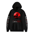 Cartoon-Print Fashion-Kapuzenpullover in lockerer Passform für Herren