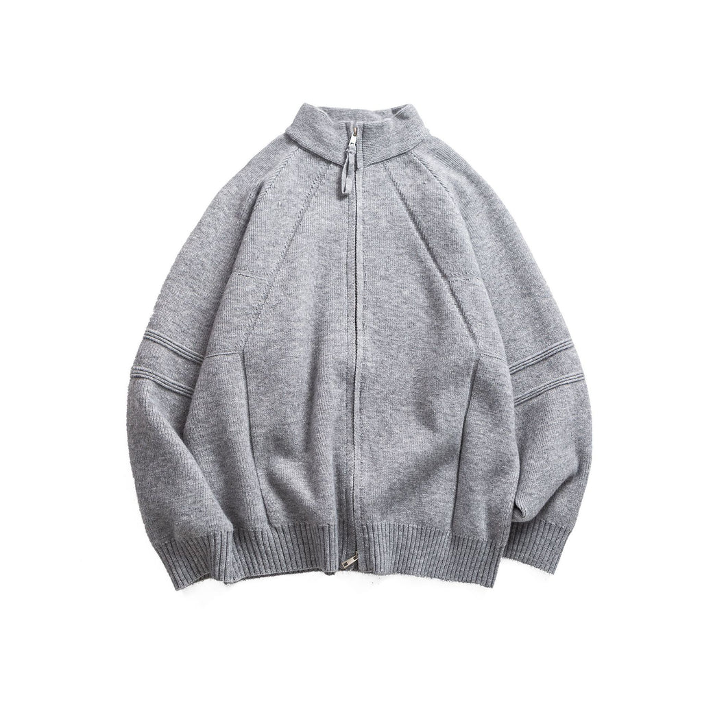 Manteau en tricot ample décontracté de mode minimaliste pour hommes et femmes
