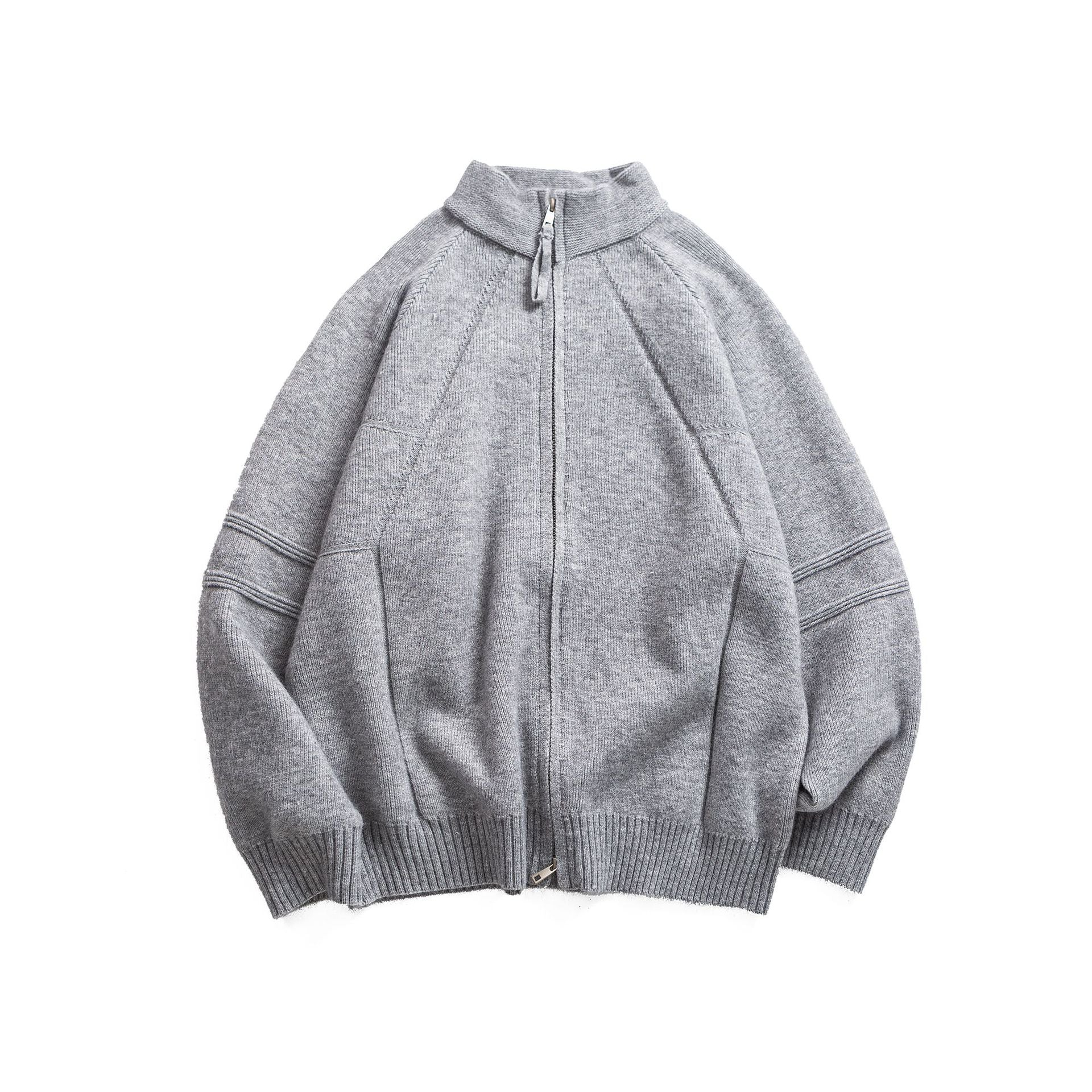 Minimalistischer Strickmantel im lässigen Loose Fit für Damen und Herren