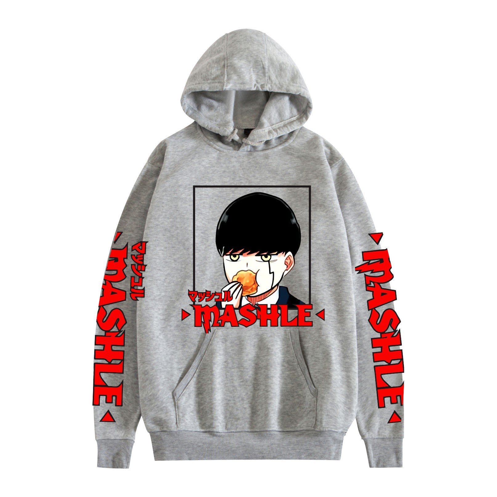 Cartoon-Print Fashion-Kapuzenpullover in lockerer Passform für Herren