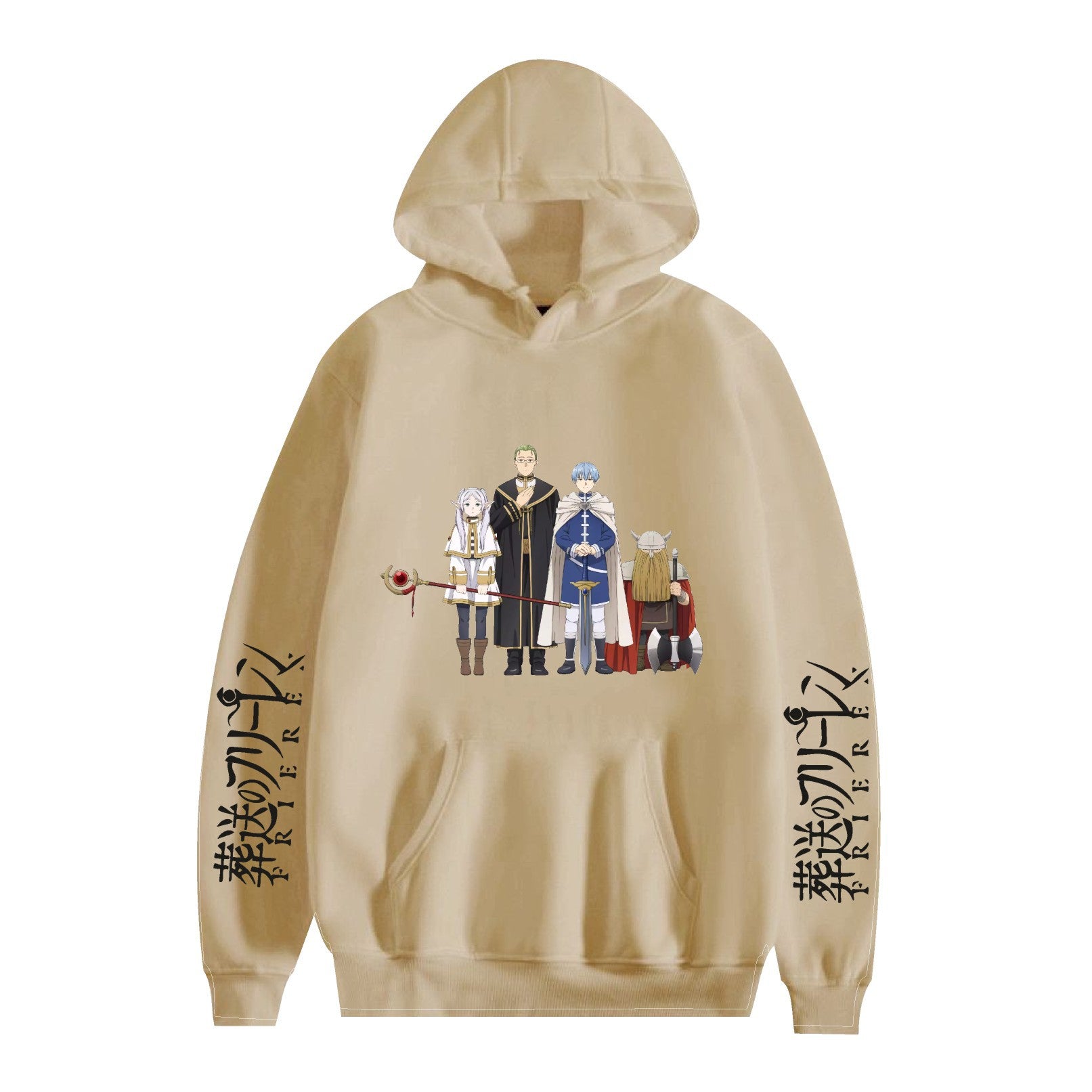 Fulie Cartoon-Print Fashion Lockeres Sweatshirt Herren