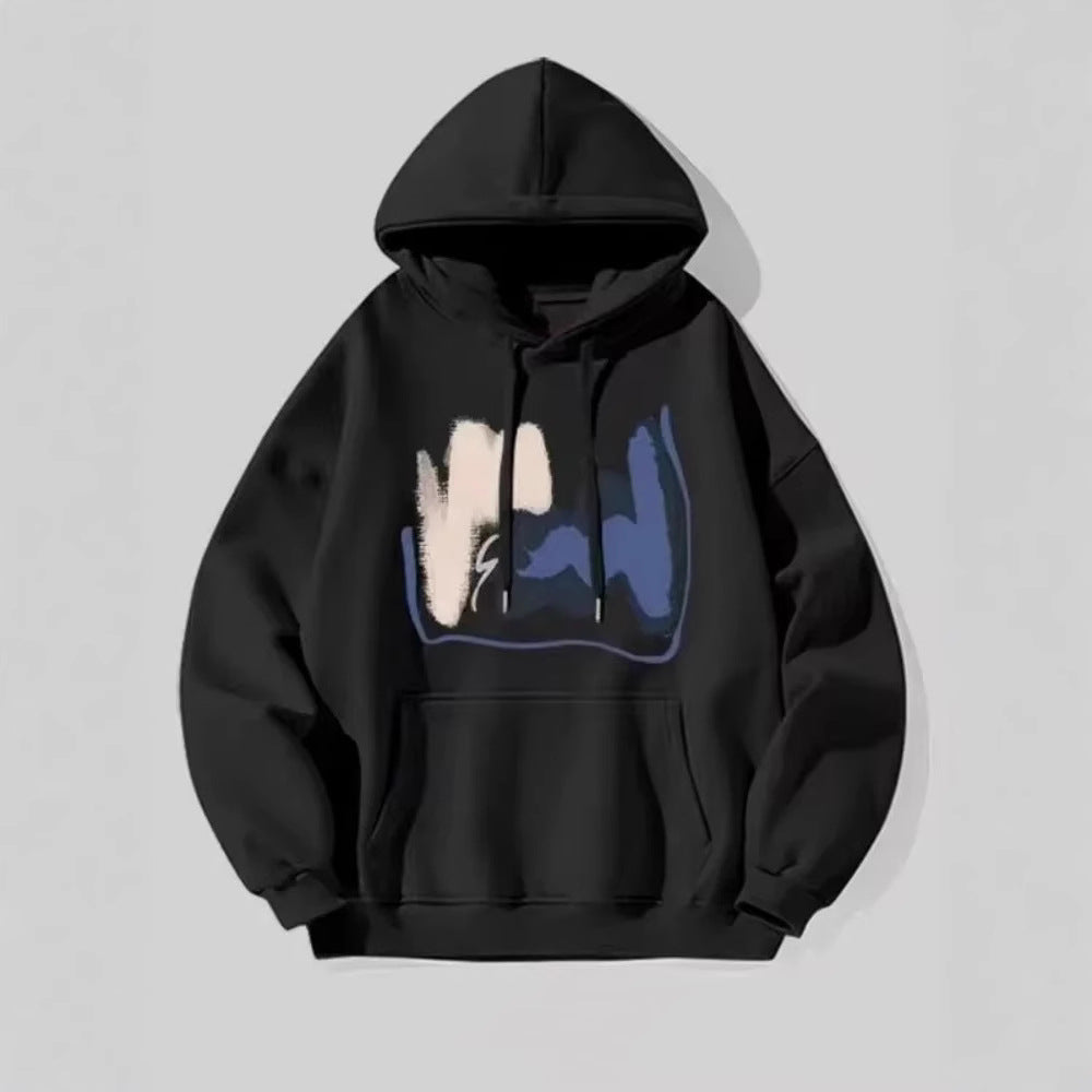 Neue Männer- und Frauenmode für den Frühling und Herbst, lässiger Kapuzenpullover.