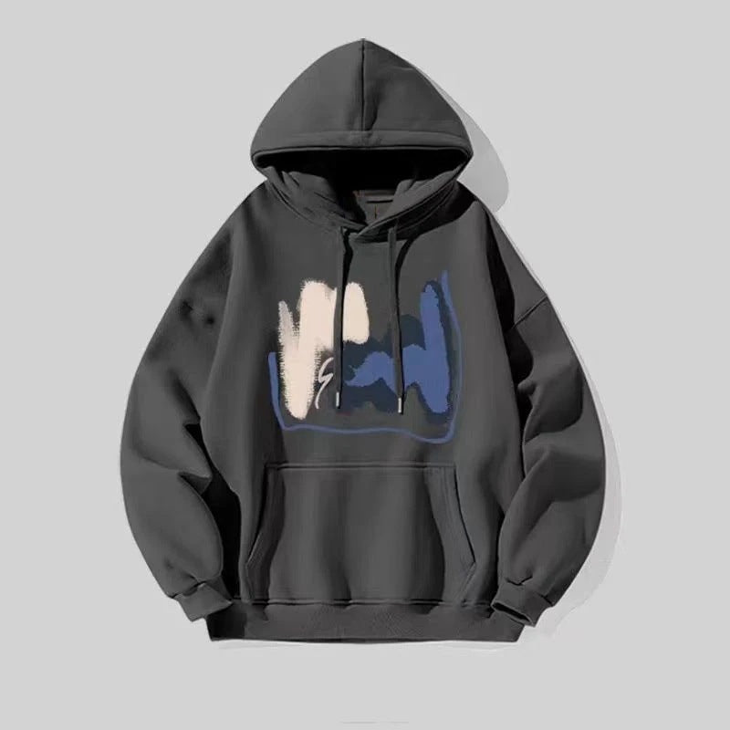 Neue Männer- und Frauenmode für den Frühling und Herbst, lässiger Kapuzenpullover.