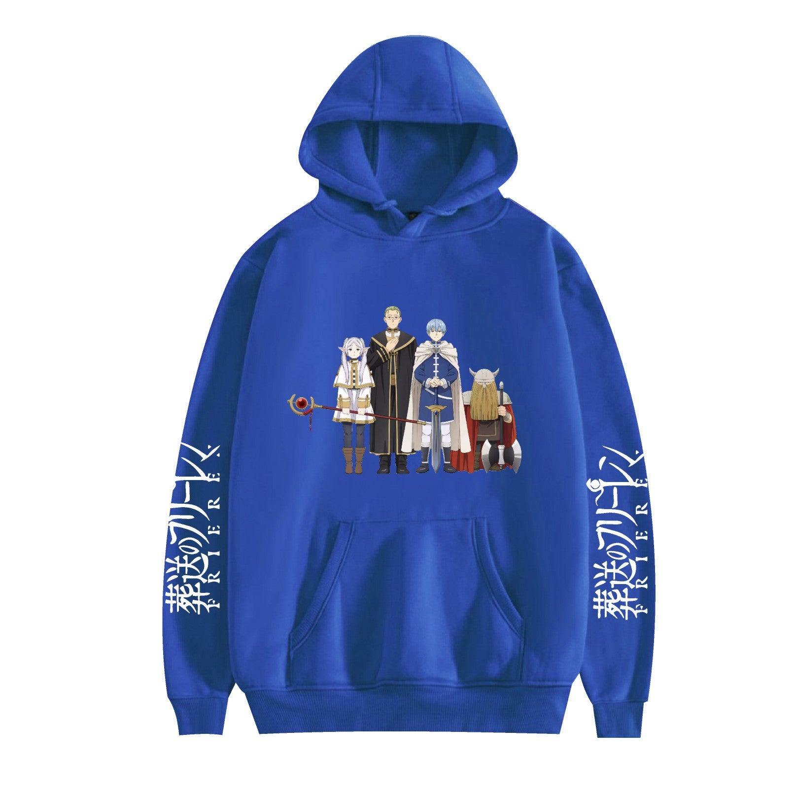 Fulie Cartoon-Print Fashion Lockeres Sweatshirt Herren