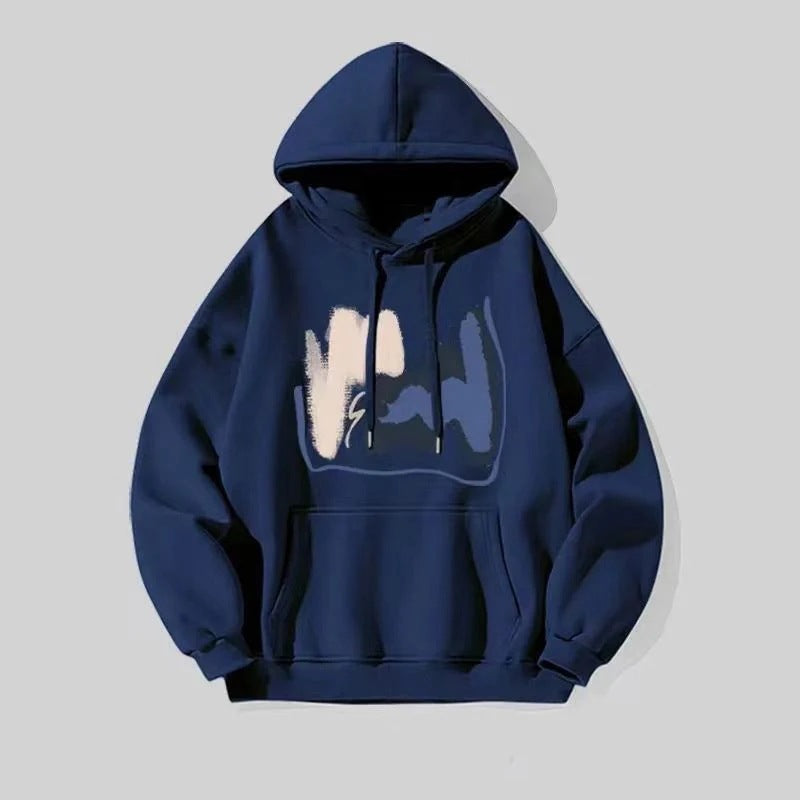 Neue Männer- und Frauenmode für den Frühling und Herbst, lässiger Kapuzenpullover.