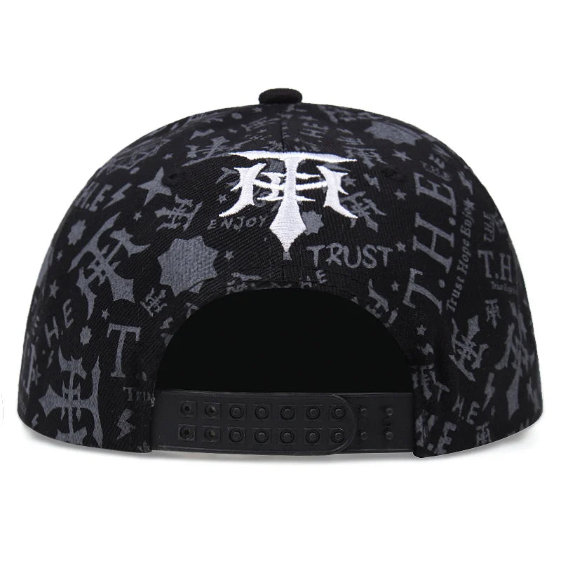 Fashion Hip Hop Snapback Cap Herren Baumwolle Verstellbare Baseballkappen in passender Farbe für Herren Outdoor Casual Sports Golf Trucker Hat