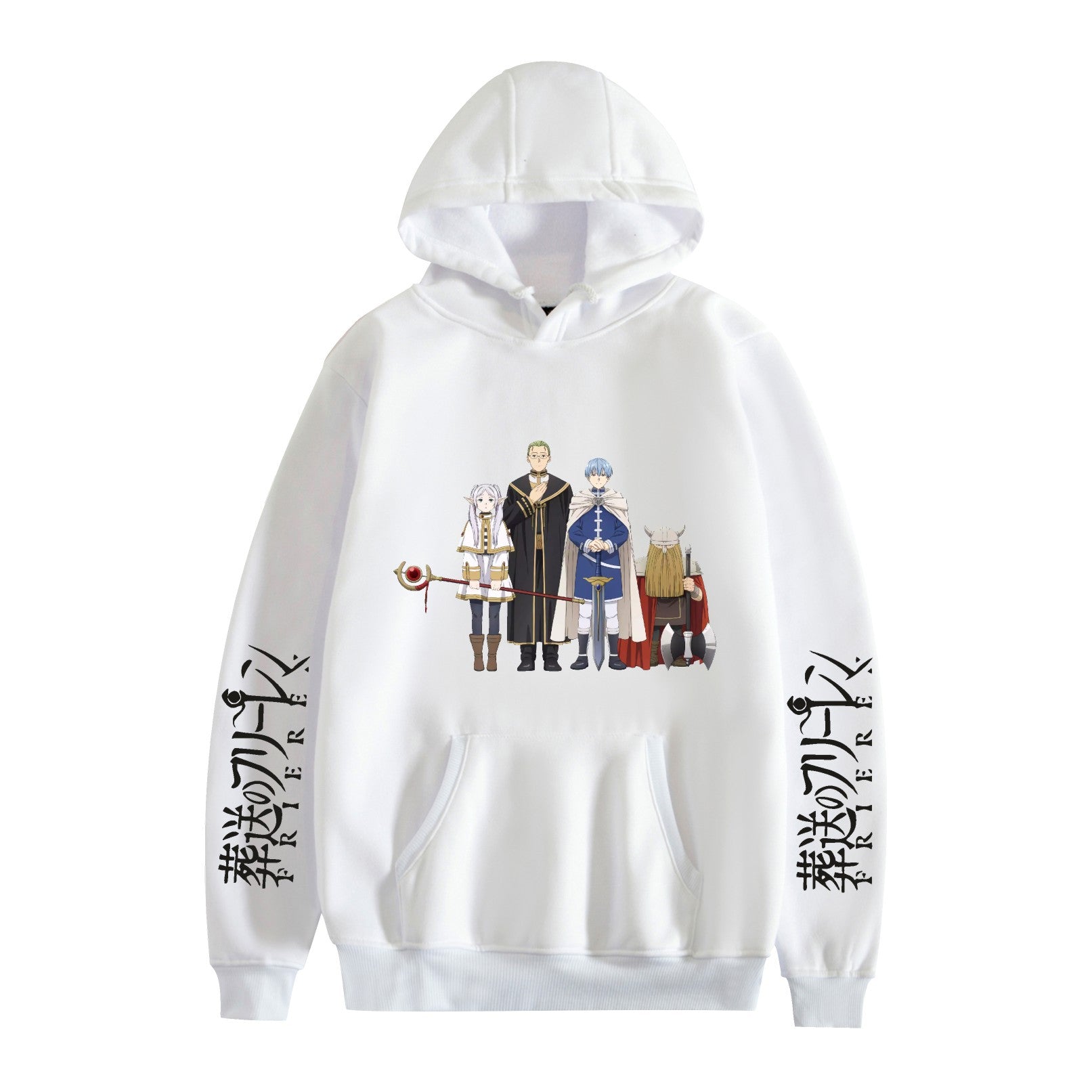 Fulie Cartoon-Print Fashion Lockeres Sweatshirt Herren