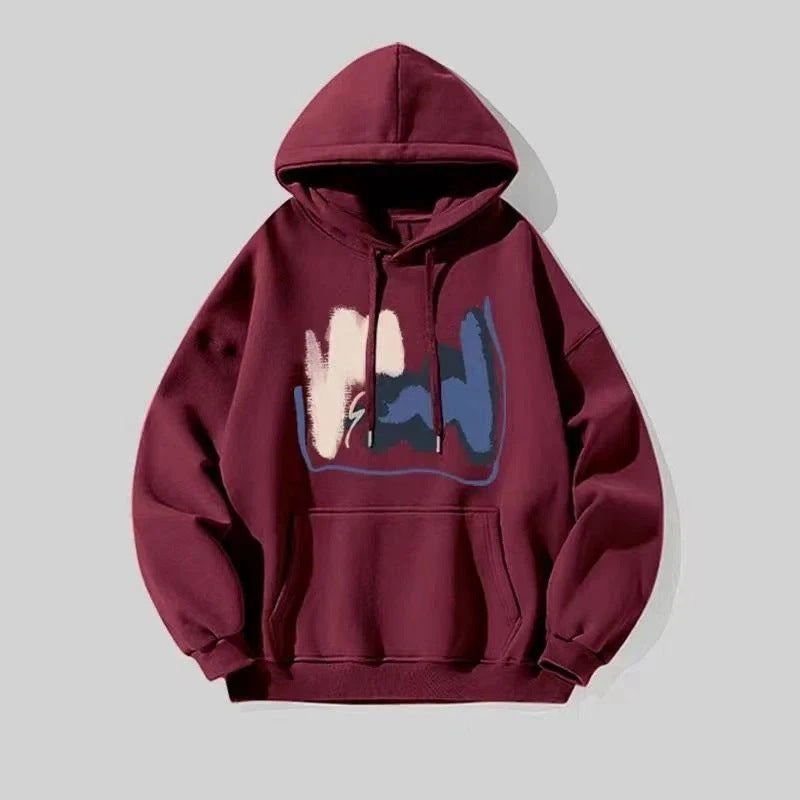 Neue Männer- und Frauenmode für den Frühling und Herbst, lässiger Kapuzenpullover.