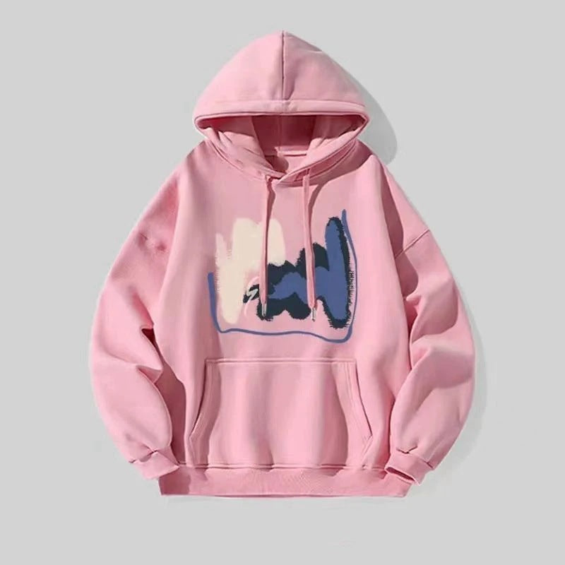 Neue Männer- und Frauenmode für den Frühling und Herbst, lässiger Kapuzenpullover.