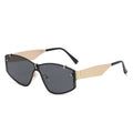 Persönlichkeit rahmenlose Sonnenbrille Herrenmode Fashion-Sonnenbrille Laufsteg-Sonnenbrille