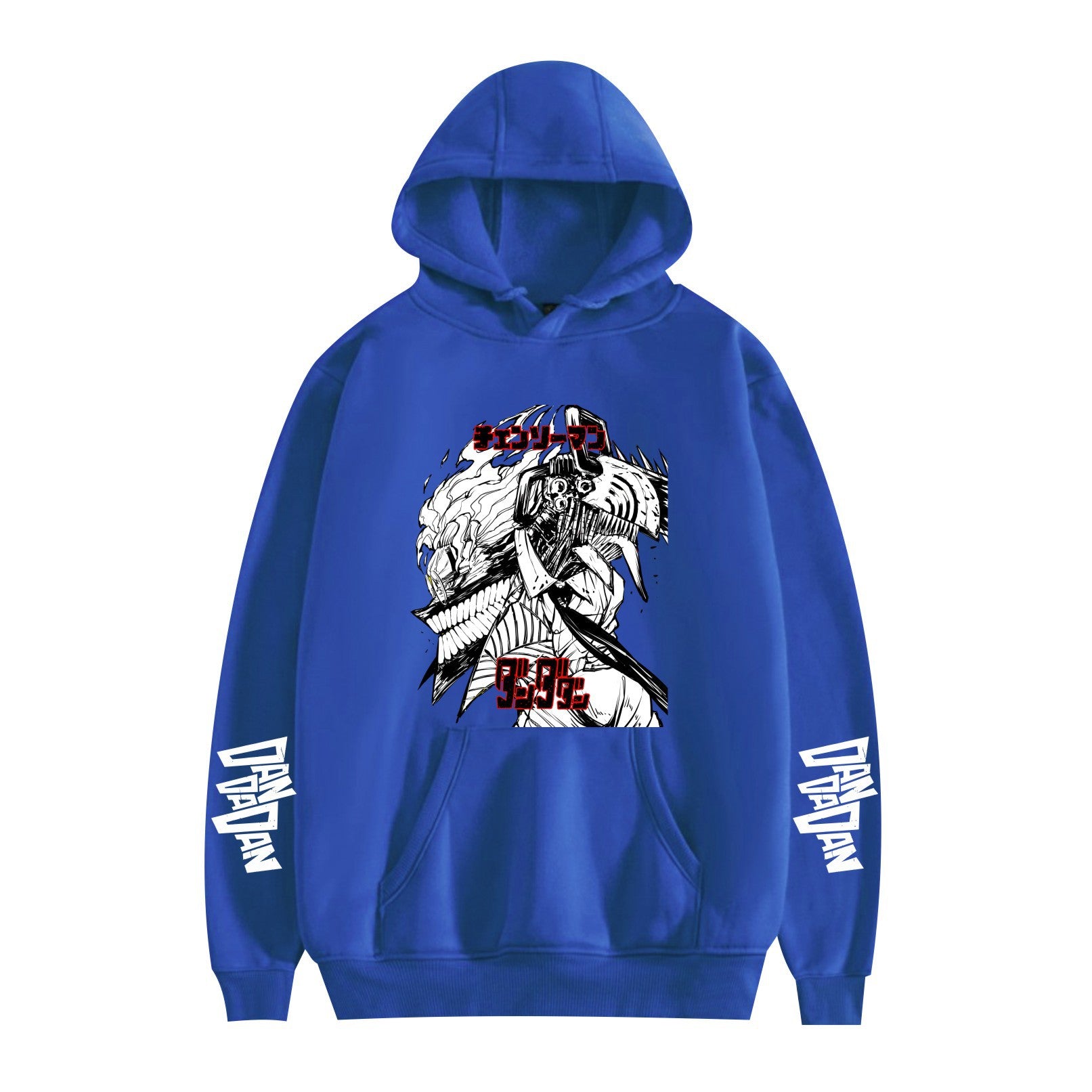 Cartoon-Print Locker Kapuzenpullover für Herren