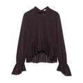 Modisches Bow-Layered Dekoshirt