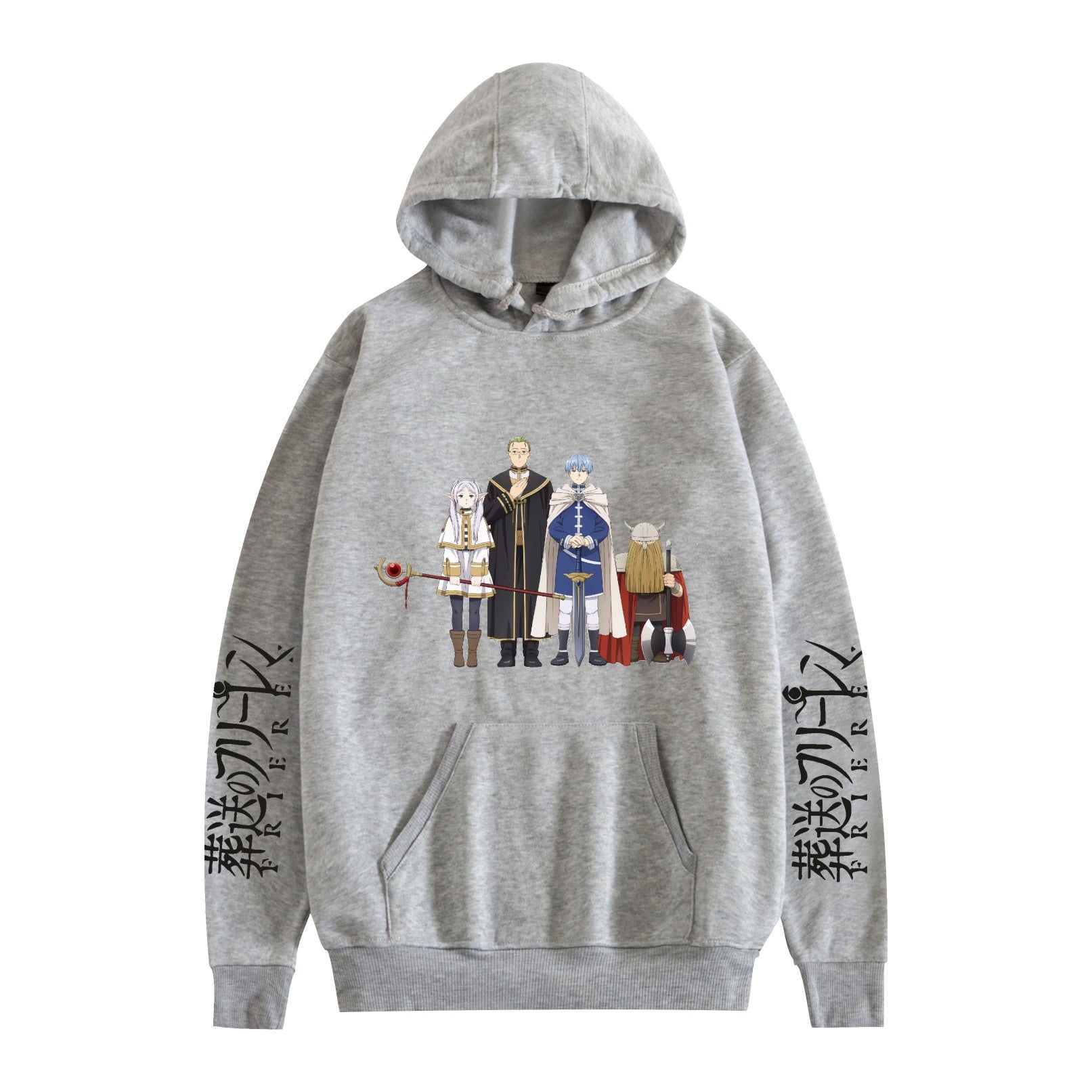 Fulie Cartoon-Print Fashion Lockeres Sweatshirt Herren