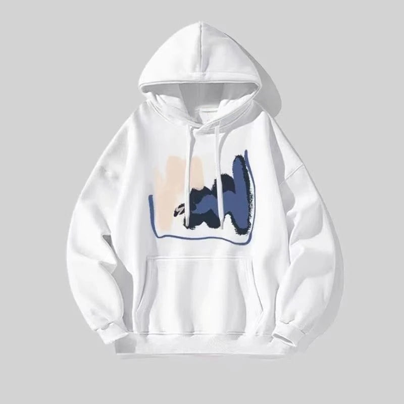Neue Männer- und Frauenmode für den Frühling und Herbst, lässiger Kapuzenpullover.