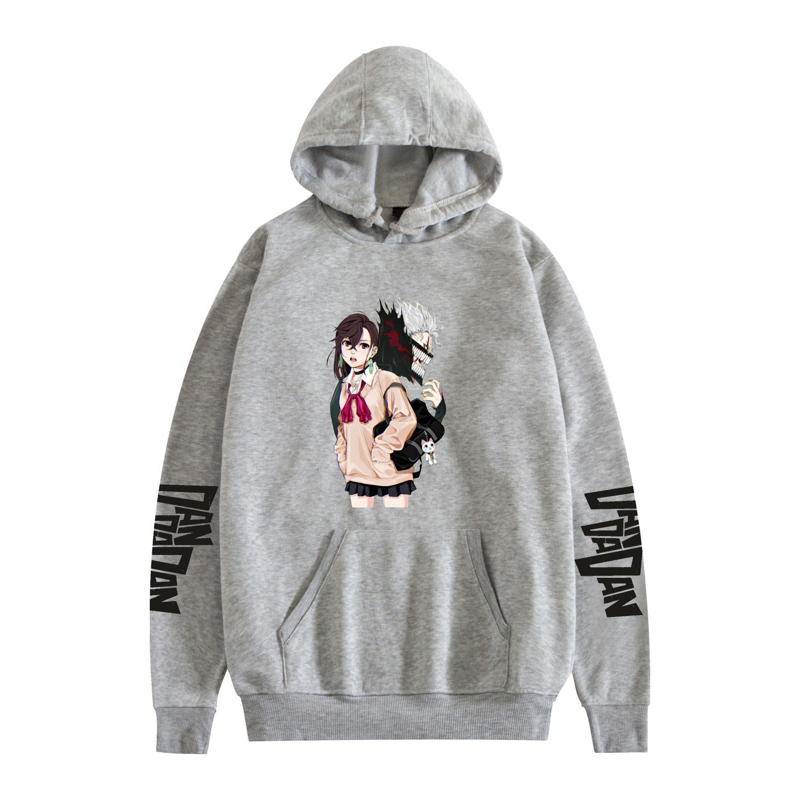 Cartoon-Print Locker Kapuzenpullover für Herren