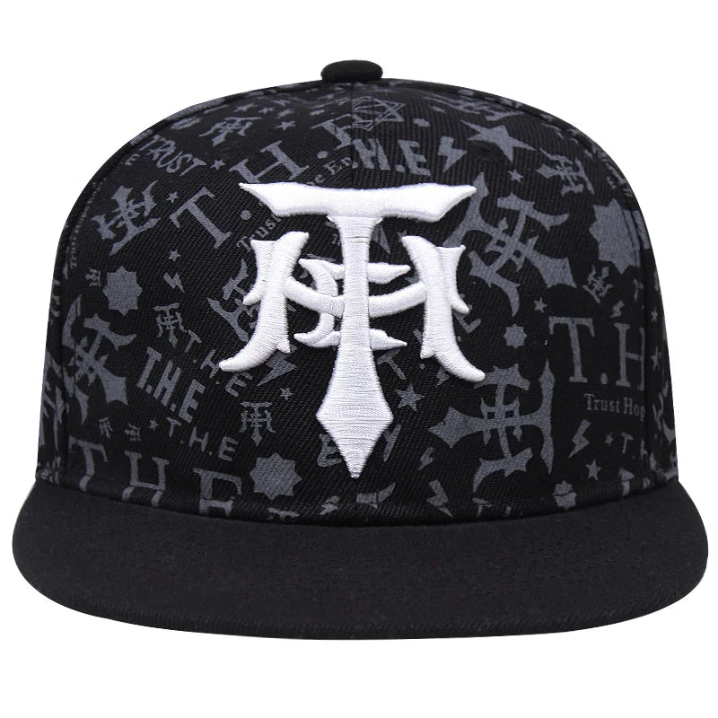 Fashion Hip Hop Snapback Cap Herren Baumwolle Verstellbare Baseballkappen in passender Farbe für Herren Outdoor Casual Sports Golf Trucker Hat