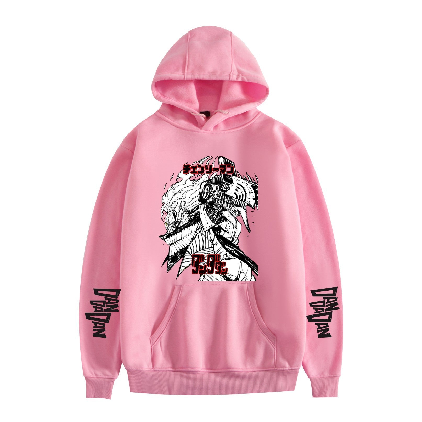 Cartoon-Print Locker Kapuzenpullover für Herren