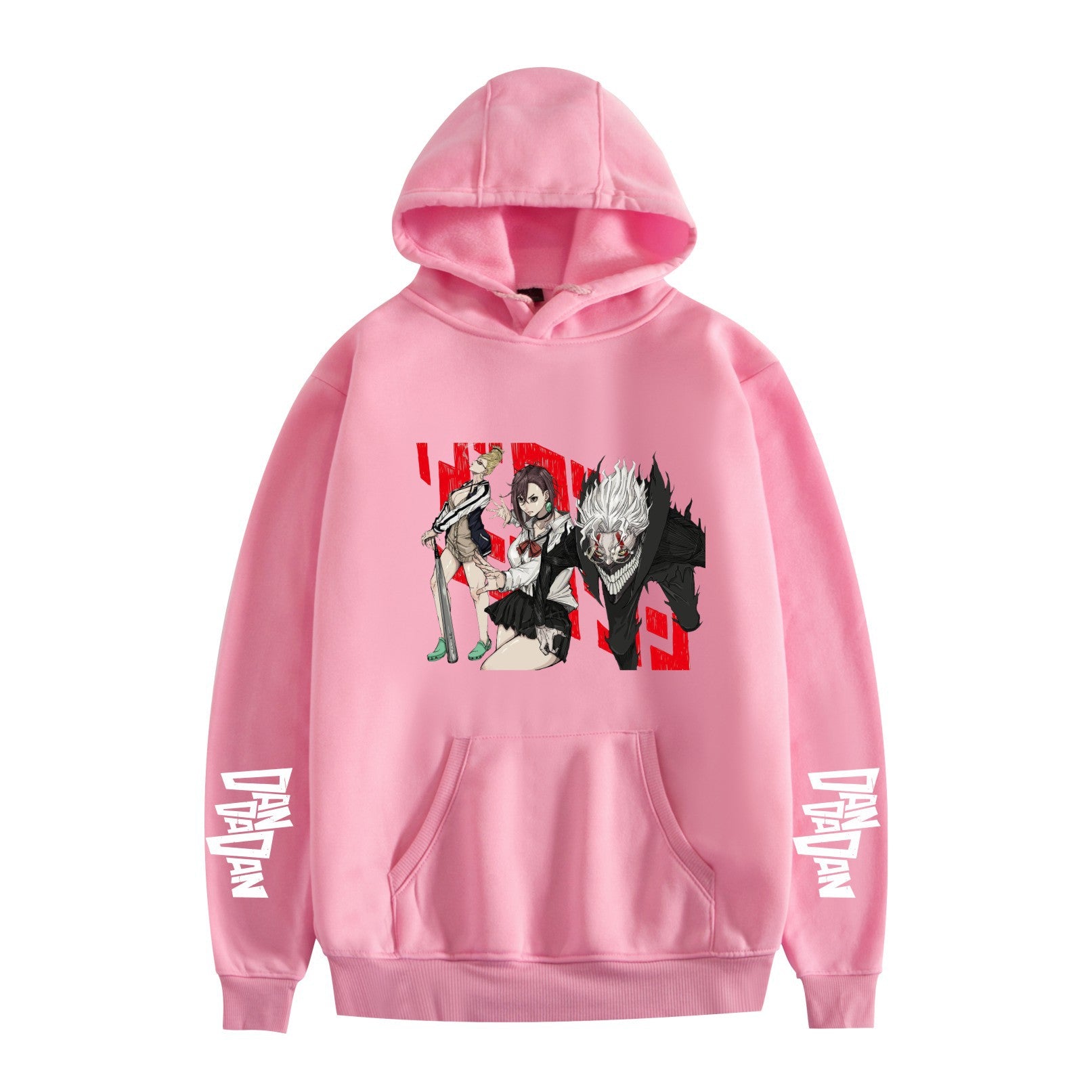 Cartoon-Print Locker Kapuzenpullover für Herren