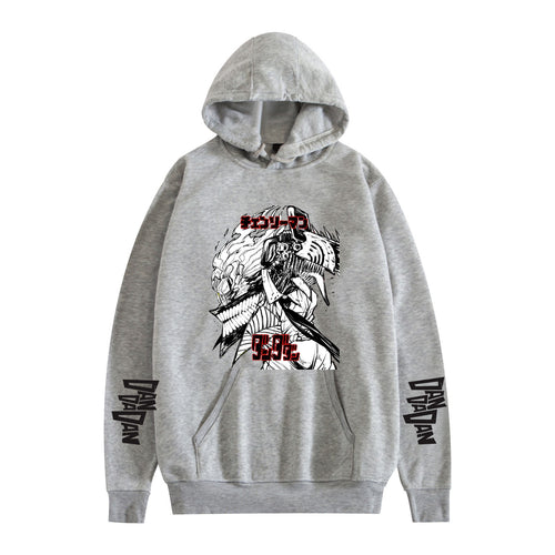 Cartoon-Print Locker Kapuzenpullover für Herren