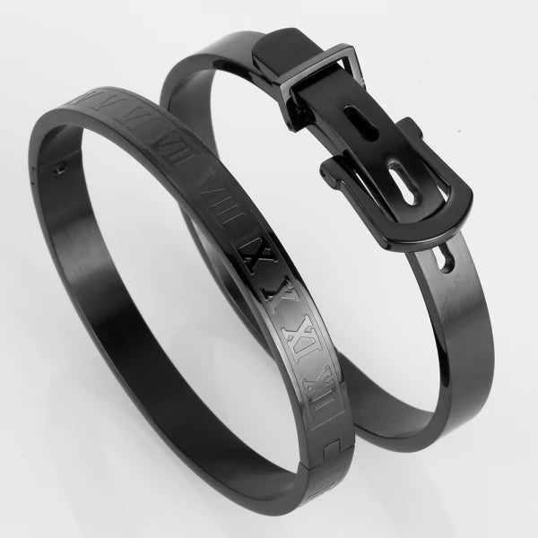 Edelstahl Armreif Herren Armbänder Herren Mode Titanstahl Armreif für Männer Armreif Armbänder goldene Armreife Herren Schmuck neu