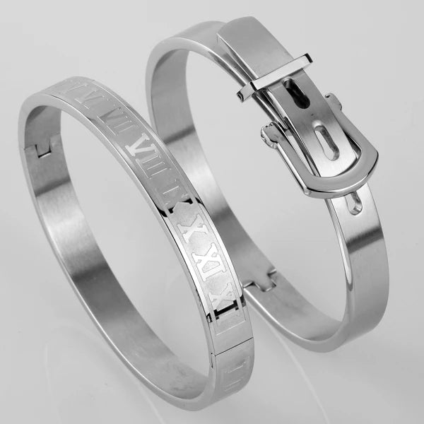 Edelstahl Armreif Herren Armbänder Herren Mode Titanstahl Armreif für Männer Armreif Armbänder goldene Armreife Herren Schmuck neu