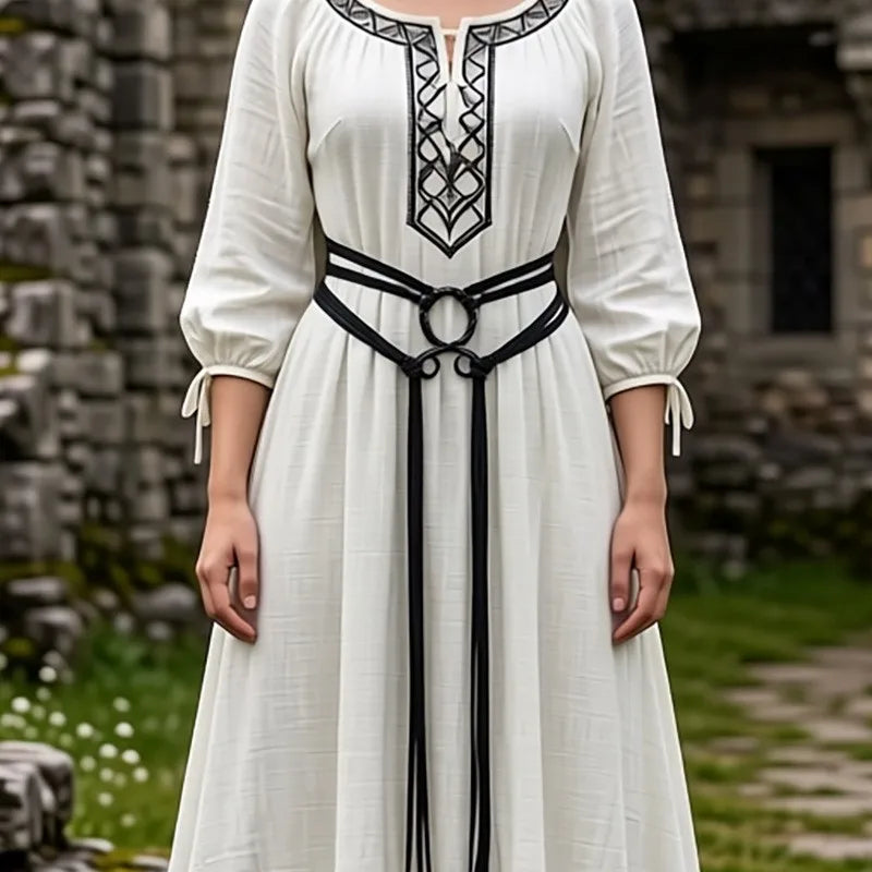 Vintage Bohemian Belt | Geflochtenes Seil mit verstellbaren Fransen